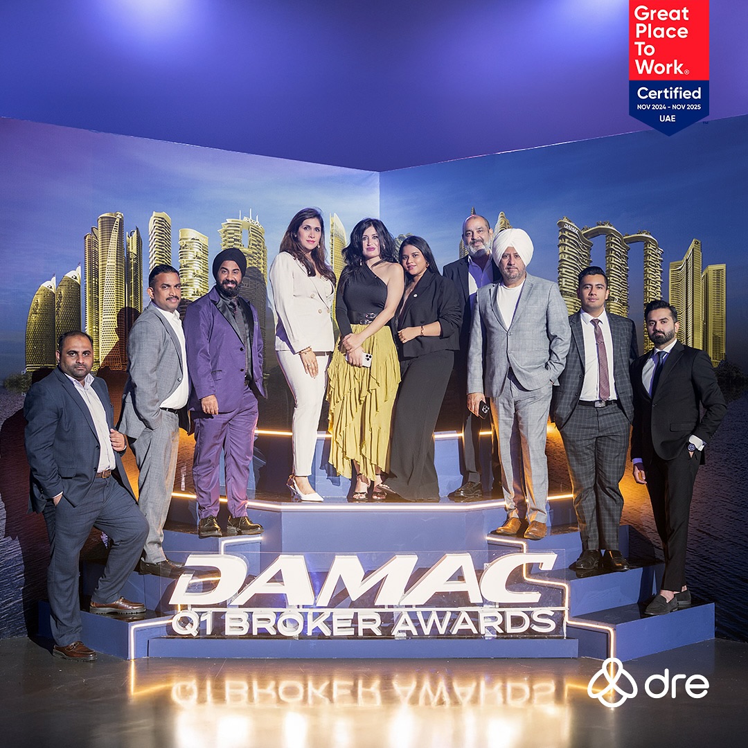 Dre Recognised Among Top UAE Agencies at Damac Q1 Broker Awards 2025	